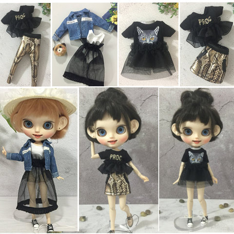 New Arrival Fashion Doll Dress And Clothes Fit For Blyth, Licca, Azone,  OB24 Pullip DOLL Momoko,1/6 30cm Doll Child Gift - Price history & Review |  AliExpress Seller - LanSi Dolls Store 