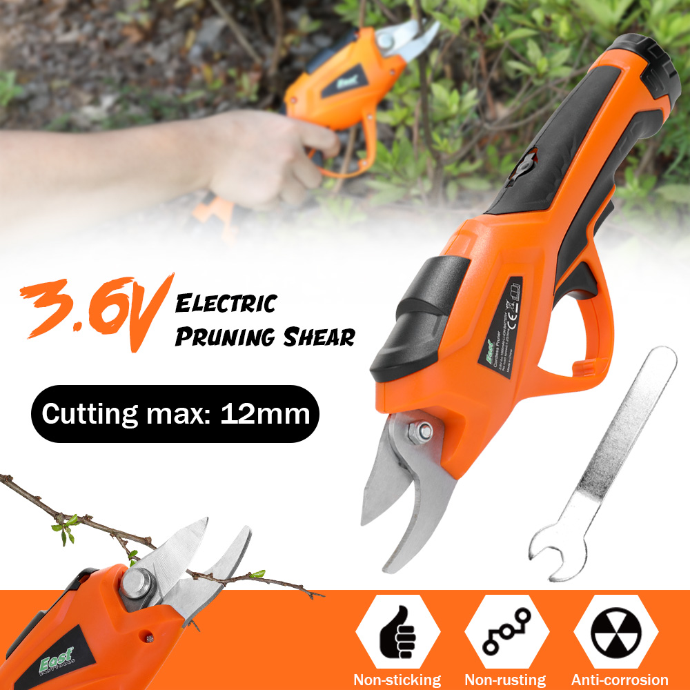 FUJIWARA Electric Scissors, 1 Rechargeable Lithium Battery and 2 Cutter  Blades, Cordless Shears Cutting Tool for