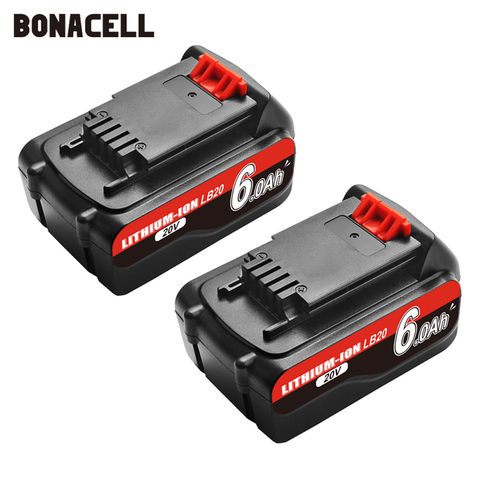 Bonacell 18V/20V 4500mAh Li-ion Rechargeable Battery Power Tool