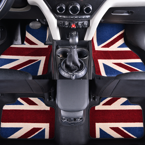 Car Floor Foot Mat For BMW MINI Cooper S One JCW F54 F55 F56 F60 F57 F60 R55 R56 R57 R60 R61 Countryman Interior car accessories ► Photo 1/6