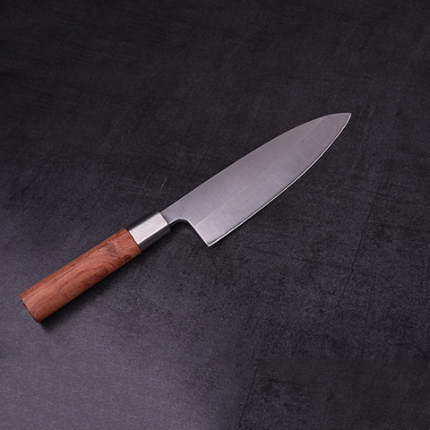 8 Inch Japanese Deba Knive High Carbon 3CR13 Steel Chef Kitchen Knife Utility Salmon Fish Head Cook Knifes With Rose Wood Handle ► Photo 1/6