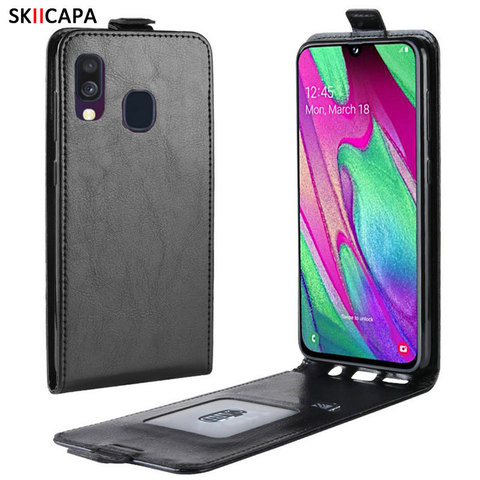 Vertical Flip Leather Case for Samsung A70 A70S A50 A50S A30 A30S A20 A10 A10S M30S M20 M10 A2 Core A6 A7 A8 A9 2022 Phone Cover ► Photo 1/6