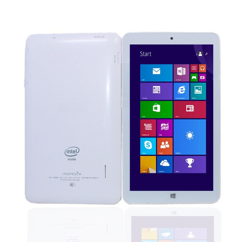 MOMO7W 7 inch windows Tablet PC Quad core 1GB+ 16GB 1024*600 IPS Single cameras Wifi Windows 10 Atom CPU Z3735G ► Photo 1/6