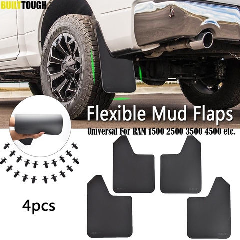 4x Mudflaps Mud Flaps Splash Guards Mudguard For Dodge Ram pickup 1500 2500 3500 4500 5500 4000 NightRunner Regular Chassis Cab ► Photo 1/6