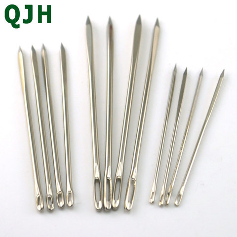 12ps DIY Canvas Fur Leather Tools Triangular Sewing Needle Hand Craf  Knitting Tools Sewing Accessories 7cm 5.8cm 4.8cm ► Photo 1/6