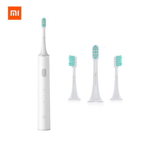 ORIGINAL XIAOMI MIJIA Sonic Electric Toothbrush T300 Rechargeable Waterproof Tooth Brush Adult Smart Ultrasonic Teeth Brush Soft ► Photo 1/6