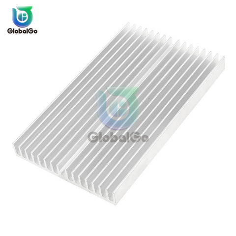 100X60X10 Computer Heatsink Cooler Cooling Aluminum Heat Sink Heatsink for LED Amplifier Transistor ► Photo 1/4