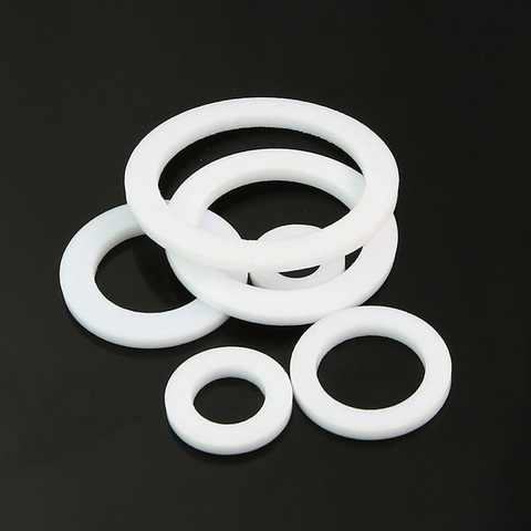 8-35mm PTFE  Flat Washer Gasket Spacer Sealing For Pressure Gage ► Photo 1/2