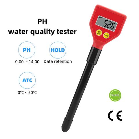 PH-98103 Pen Type Ph Meter 0.1 High Precision Digital PH Water Quality Tester Portable Aquarium Acidity Meter ATC ► Photo 1/6