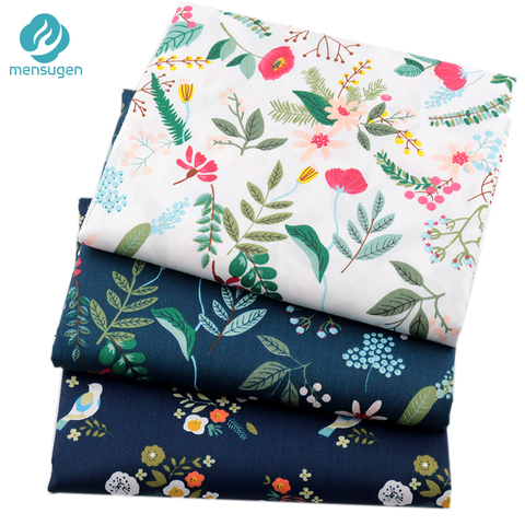 Fabric Meters Floral Printed Cotton Fabric for Dresses Baby Clothes Sewing Bed Sheet Pillow Cover DIY Sewing Fabrics ► Photo 1/6