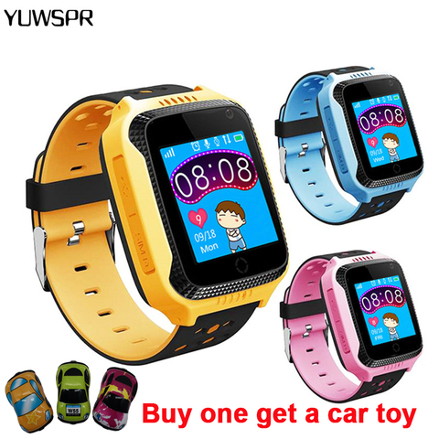 Kids Watch Smart GPS tracker SOS call Location Flashlight Camera  Remote listening with gifts Q528 Y21 Children Smart Watches ► Photo 1/6
