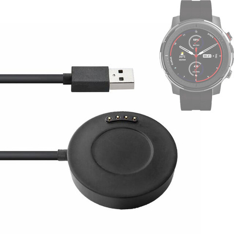 USB Dock Charger Adapter Base Charging Cable Cradle Cord for Xiaomi Huami Amazfit Stratos 3 Sport Smart Watch Stratos3 A1928 ► Photo 1/6