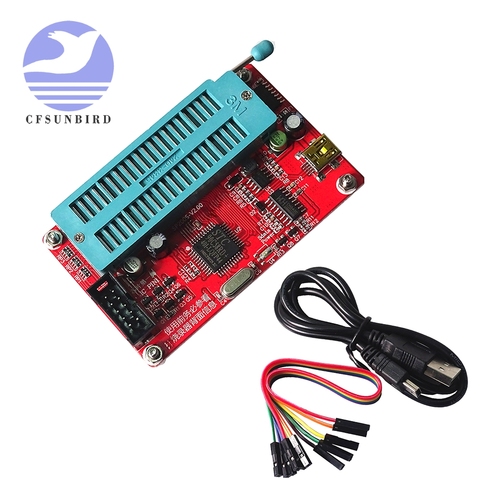 Microcontroller 24** 93** Series EEPROM Programmer Burner Memory Chip SP200S /w Mini USB Cable 6Pin Female Dupont Line ► Photo 1/3