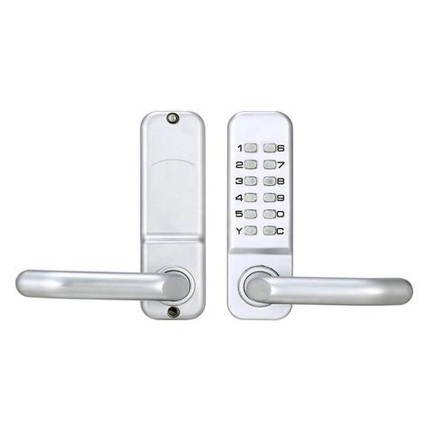 Mechanical Digital Door Lock Waterproof Intelligent Electronic Lock Push Button Keypad Keyless Code Combination Lock Set ► Photo 1/6