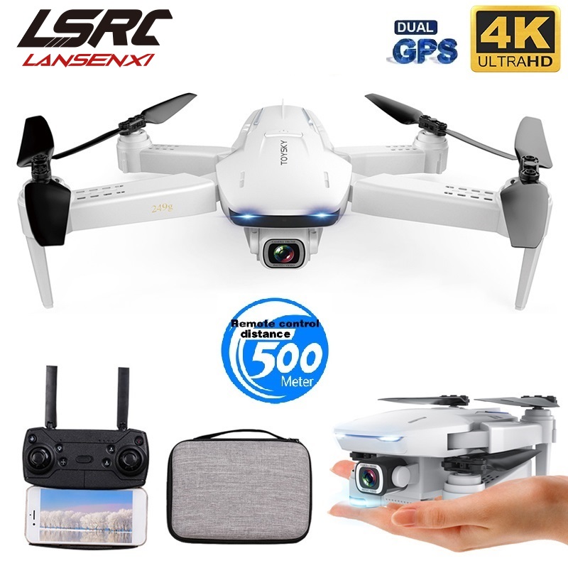 LSRC GPS drone S162 4K HD dual-camera 5G WIFI FPV foldable quad-rotor dron one key return distance of 500 meters - Price history & Review AliExpress Seller - LANSENXI Official