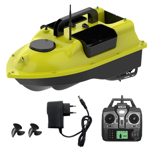 GPS Fishing Bait Boat with 3 Bait Containers 4.4lb Bearing Capacity Automatic Bait Boat 400-500M Remote Range Wireless Control ► Photo 1/1