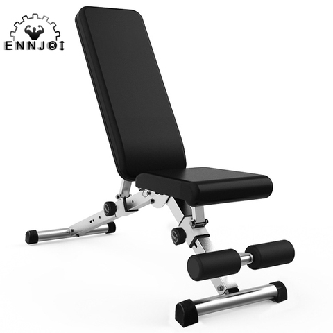 Multifunctional Foldable Bench Press Dumbbell Bench For Abdominal Fitness Weight Lifting Training Chair Exercise Equipment Tool ► Photo 1/4