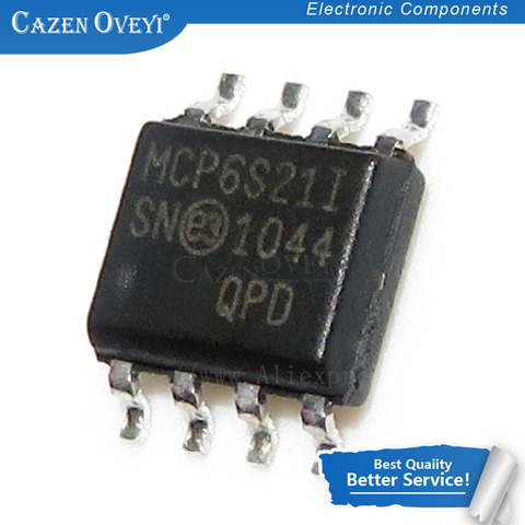 1pcs/lot MCP6S21-I/SN MCP6S21 SOP-8 In Stock ► Photo 1/1