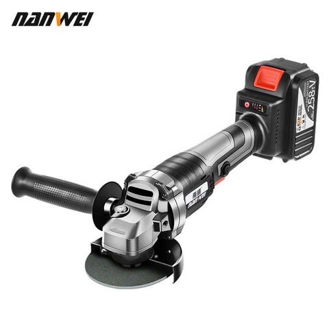 angle grinder electric 21v brushless li-ion battery portable hand angle grinder ► Photo 1/6