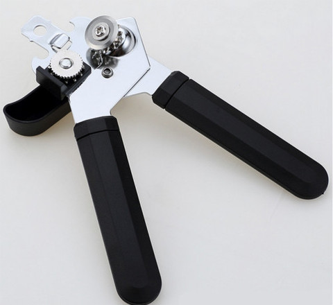 stainless steel tin can opener manual