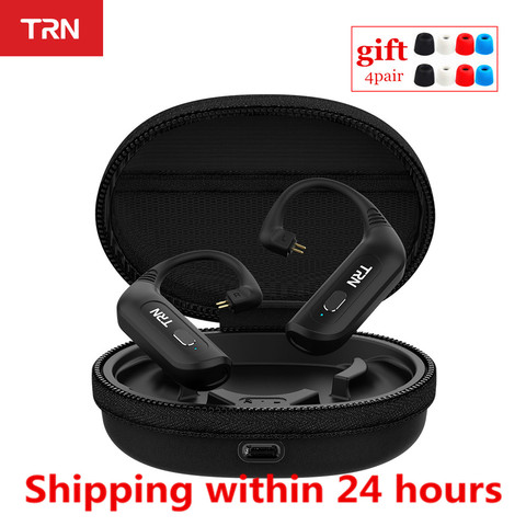 TRN BT20S PRO Bluetooth 5.0 Ear Hook Aptx/AAC/SBC Earphone Cable With Charging Box Adapter MMCX/2Pin For TRN V90 VX BA5 ZSX CA16 ► Photo 1/6