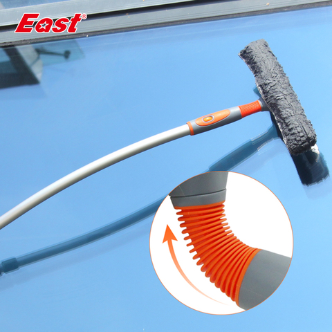 East Super Long Free Splicing Rod Window Cleaning Brush Spider Window Cleaner Micofiber Cloth 8.56 Feet Window Cleaning Tool ► Photo 1/6