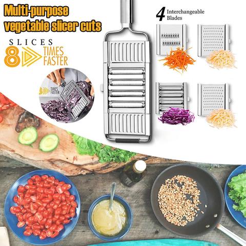 Mandoline Slicer Vegetable Cutter Multifunctional Grater Fruit Potato Peeler Carrot Grater Kitchen Tools Basket Vegetable Slicer ► Photo 1/6