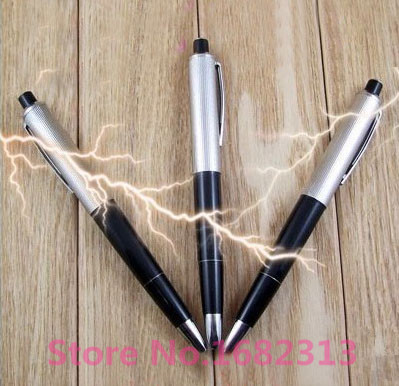 1Pcs Electric Shock Pen Toy Utility Gadget Gag Joke Funny Prank Trick Novelty Friend's Best Gift Free Shipping ► Photo 1/6
