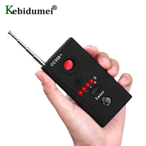 CC308 Bug Detector EU Power Adapter Anti-Spy Mini Wireless Camera Hidden Signal GSM Device Finder Privacy Protect Security ► Photo 1/6