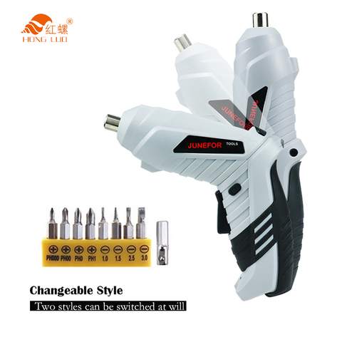 3.6V Mini Electrical Screwdriver Set Smart Cordless Electric Screwdrivers USB Rechargeable Handle with 15 Bit Set Drill ► Photo 1/6