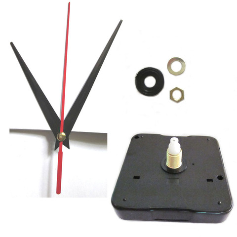 Mute Quartz Clock Movement Kit Spindle Mechanism shaft 16.5mm DIY Clock parts FREE SHIPPING ► Photo 1/4