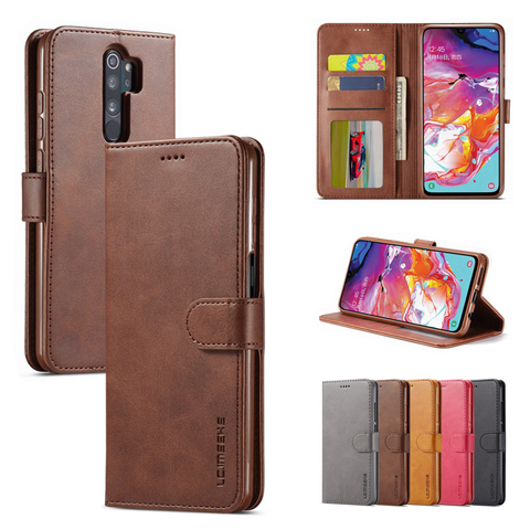 Cases For Xiaomi Redmi 9 A Cover Case Flip Leather Wallet Magnetic Closure Luxury Plain Stand Phone Bags On Xiomi Redmi 9A Funda ► Photo 1/6