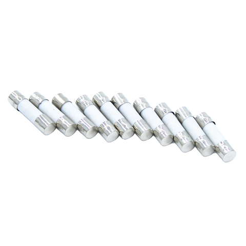 10Pcs 5*20mm Fast blow Ceramic Fuse 5x20mm 250V 0.1A 0.25A 0.5A 1A 1.5A 2A 2.5A 3A 3.15A 4A 5A 6A 6.3A 8A 10A 15A 16A 20A 25A30A ► Photo 1/4