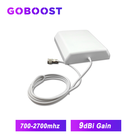 Indoor Antenna 4G GSM 3G 700-2700MHz 9dBi Wall-mounted Antenna 2G For Communication Network Cellphone Booster / ► Photo 1/6