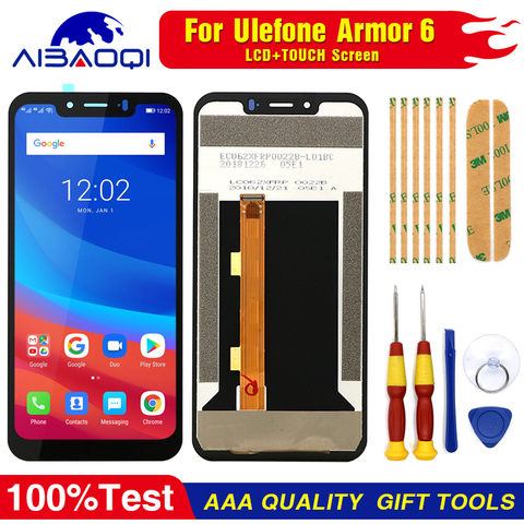 New original For Ulefone Armor 6 6E Replacement Parts + Disassemble Tool+3M Adhesive (LCD is still out of stock) ► Photo 1/6