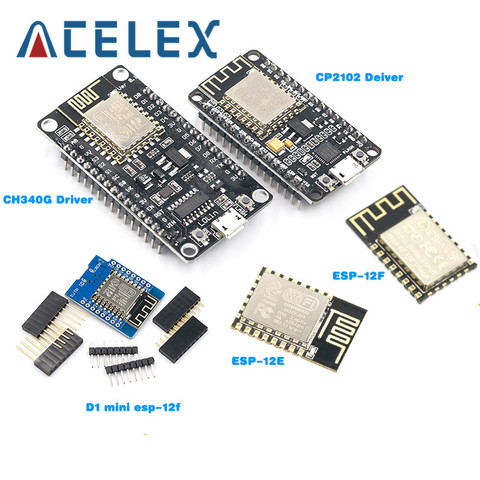 Wireless module NodeMcu v3 CH340 Lua WIFI Internet of Things development board ESP8266 with pcb Antenna and usb port for Arduino ► Photo 1/6