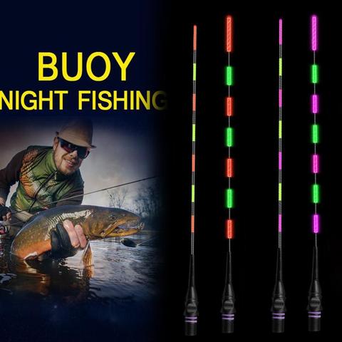 Cheap Luminous LED Fishing Smart Float Top night fishing float top Electronic  Floats Buoy Super Bright