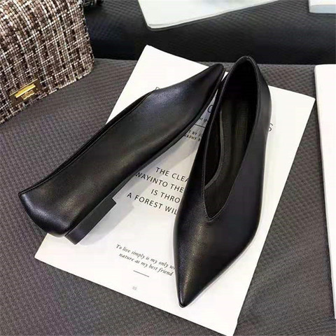 New Pointed Toe V Mouth Sequined Pregnant Women Flats Shoes Shiny Casual Ballet Flat Shoes Woman 2022 Spring Lady Loafers Shoes ► Photo 1/1