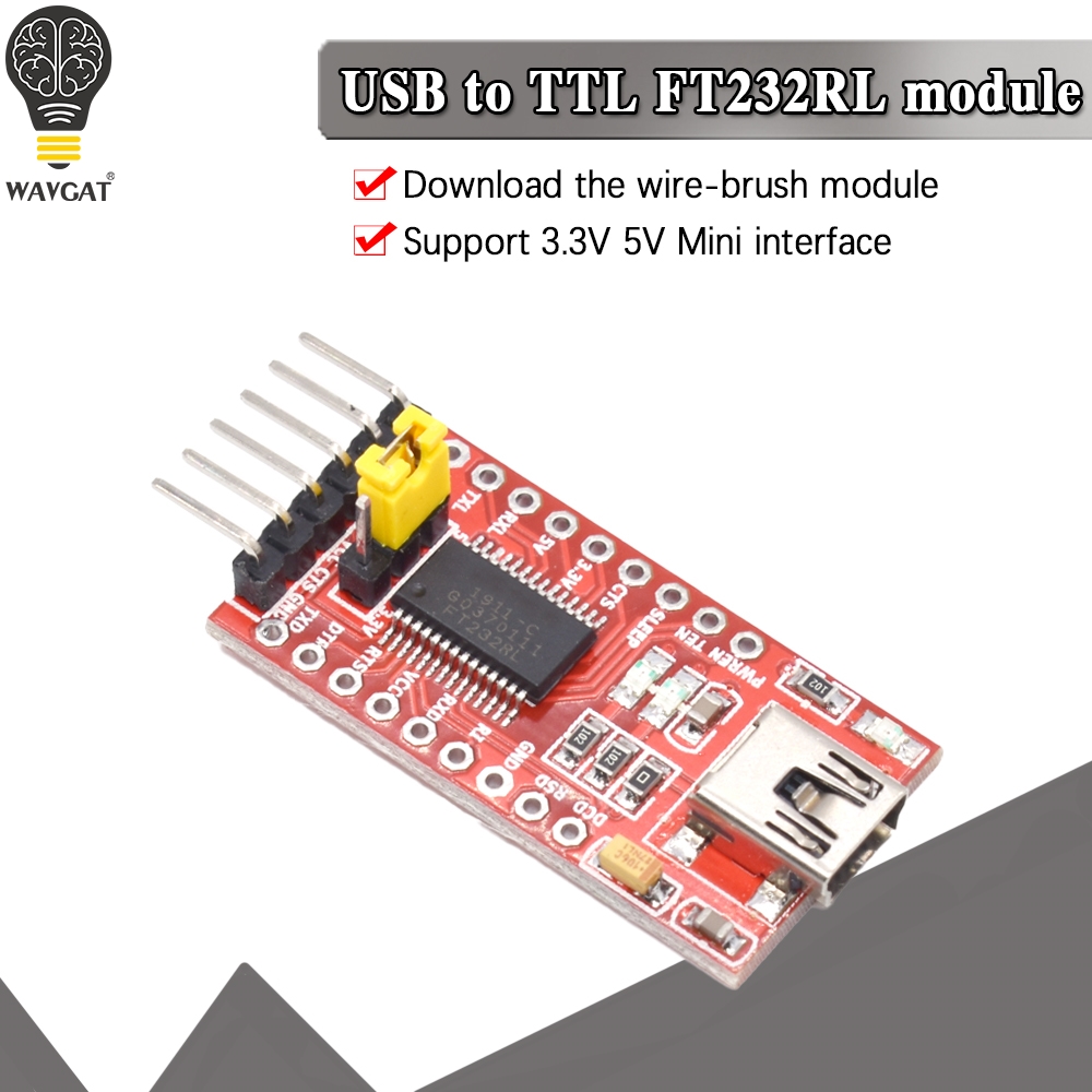 FT232RL 3.3v-5v TTL USB Serial Port Adapter - FT232USB