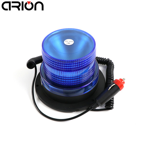 CIRION DC12V 24V Blue Car Truck Strobe flash beacon Warning light Strobe Emergency light Police lights Lamp Free shipping ► Photo 1/6