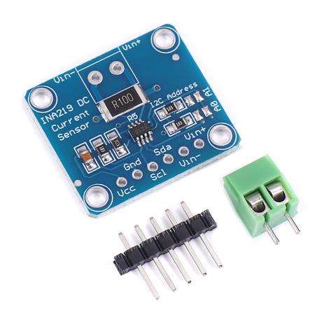 MCU-219 INA219 I2C interfaces Zero-Drift bi-directional current / power monitoring sensor module ► Photo 1/3