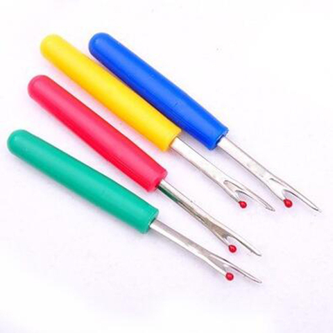 4Pcs Plastic Handle Craft Thread Cutter Seam Ripper Stitch Unpicker Sewing Tool Take out stitches cutter ► Photo 1/6