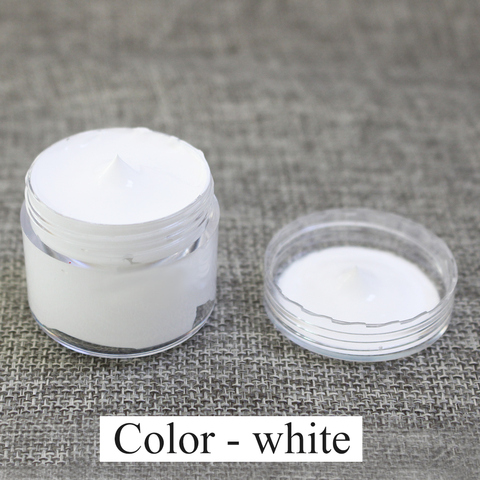 White Leather Coloring Paint 30ml for Sofa Bag Car Seat Clothe Shoe Leather Dye Repair Resto ► Photo 1/6