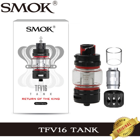 Original SMOK TFV16 Tank 9ml 510 thread Electronic Cigarette Atomizer with TFV 16 Mesh Coil Vaporizer For Morph Box MOD Vape ► Photo 1/6