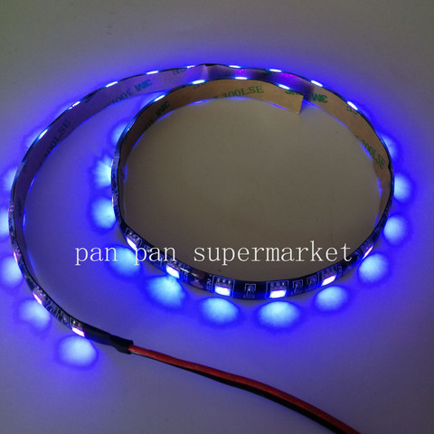 UV Led Strip light 5050 SMD 60leds/m 395-405nm Ultraviolet Ray LED Diode Ribbon Purple Flexible Tape lamp for DJ Fluorescence ► Photo 1/5
