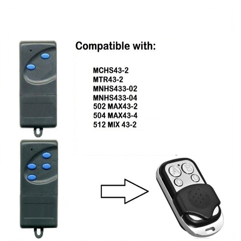 For  302/304, MNHS433-02/04 replacement remote control ► Photo 1/6