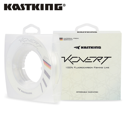 KastKing Kovert 46m 183m 4-50LB 0.16-0.7mm 100% Carbon Sinking Fishing Line Strong Full Fluorocarbon Leader Line German Material ► Photo 1/6