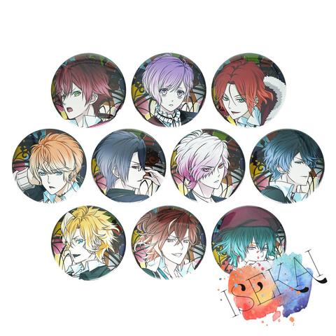 DIABOLIK LOVERS Anime Badge Kanato Shu Laito Subaru Ayato Azusa Yuma Kou ruki reiji Metal Badge Brooch Pins ► Photo 1/1