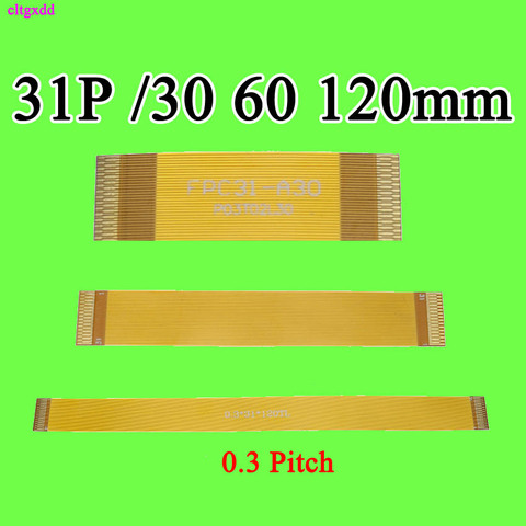 30 60 100 150 200 250 350 MM 0.3MM Pitch Type A MiPi 31 33 35 39 41 45 51 67 71 P FPC Cable FFC Line Cable Gold Plated Line Wire ► Photo 1/6