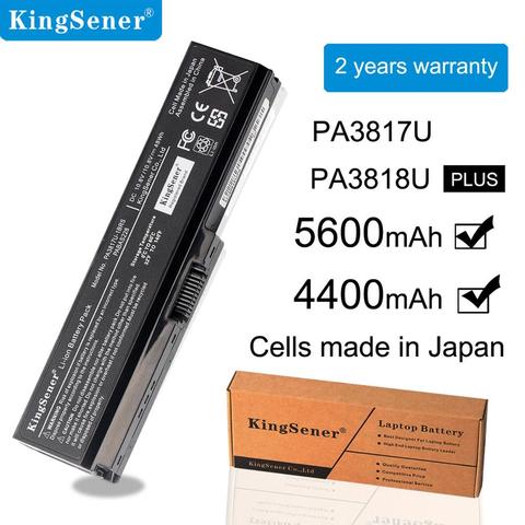 KingSener PA3817U-1BRS PA3817U Battery For Toshiba Satellite A660 C640 C600 C650 C655 C660 L510 L630 L640 L650 L670 L770 PA3818U ► Photo 1/6